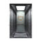 ビジネス建物のエレベーターの小屋の装飾車の設計天井のチタニウムの黒いミラー、LEDの照明